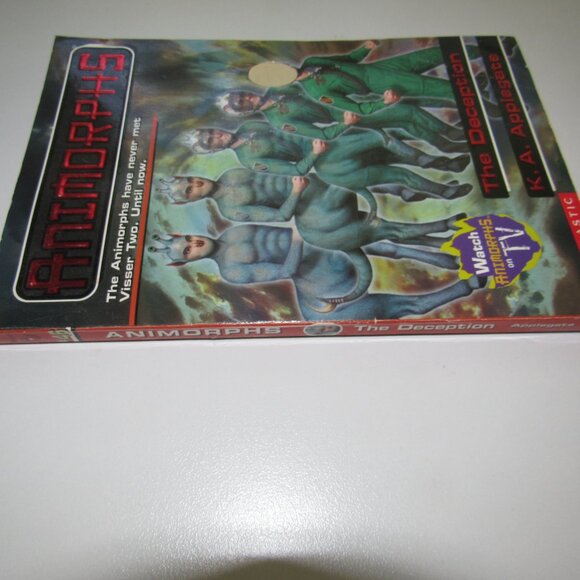 Animorphs #46 – The Deception – K.A. Applegate – Vintage Scholastic Paperback - Picture 2 of 3